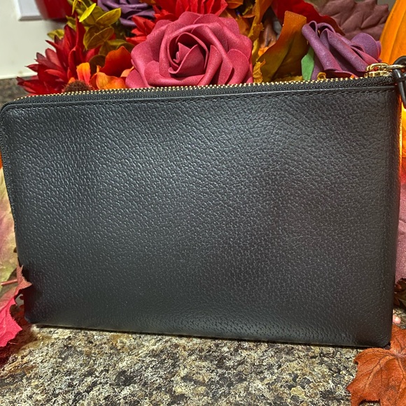 ♠️ Kate Spade Large Double Zipper Wallet Cell Phone Wristlet Clutch♠️ EUC - Picture 8 of 10